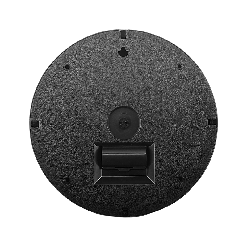 Walking People Dynamic Rotating Clock Creative Round Wall Clock