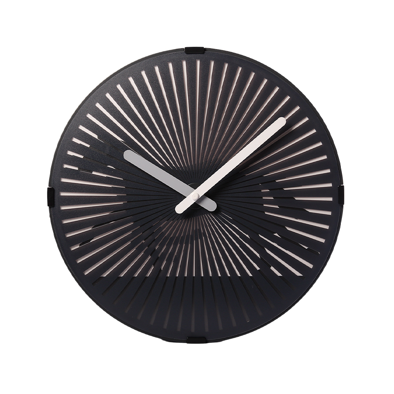 Horse Racing Dynamic Rotating Clock Creative Round Wall Clock